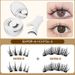 2er-Set magnetische falsche Wimpern – ohne Kleber, natürlicher Nude-Look mit Nerzhaar (Internet-Promi-Stil, wiederverwendbar)_voghion.com