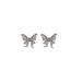 Super Fairy Zircon Butterfly Ins Clip Light Luxury High-end Feel Non-pierced Ear Cuff Minimalist Cold Style Fashion_voghion.com