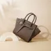 High-End Feeg Top Layer Large Capacity Solid Color Genuine Tote Wing Bag Quality Cow Leather Handbag_voghion.com