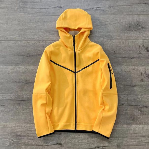 Moška oblačila 2024, pomlad in jesen, prosti čas, športna bombažna zračna jopica s kapuco in zadrgo, moška jakna 490 plašč_voghion.com