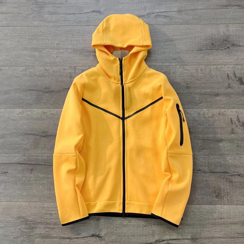 Men's Clothing 2024 Spring and Autumn Casual Sports Cotton Air Layer Hooded Zipper Cardigan Men's Jacket 490 Coat_voghion.com