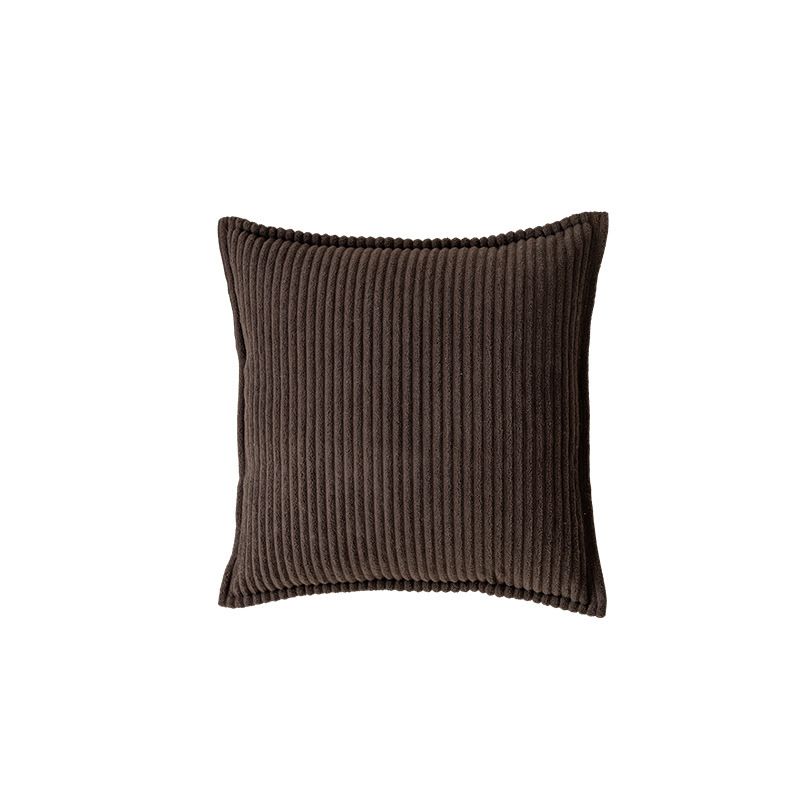 Eleganti fodere per cuscini in velluto con motivi geometrici e a righe - Morbide fodere traspiranti in policotone per divano, letto o ufficio (45x45 cm, vari colori)_voghion.com
