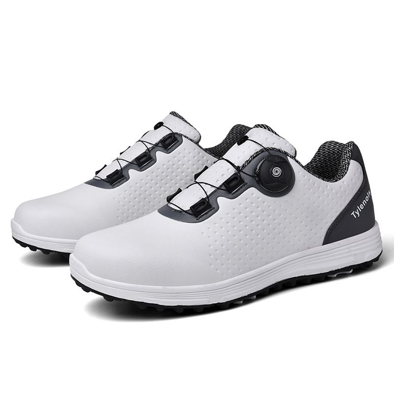 New golf couples outdoor casual sports breathable wear nail shoes_voghion.com