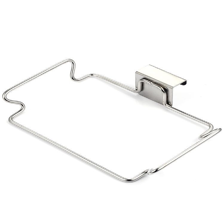 Σχάρα σκουπιδιών κουζίνας Ντουλάπα πόρτας Θήκη για σακούλες σκουπιδιών Ντουλάπα από ανοξείδωτο χάλυβα Θήκη αποθήκευσης σκουπιδιών_voghion.com