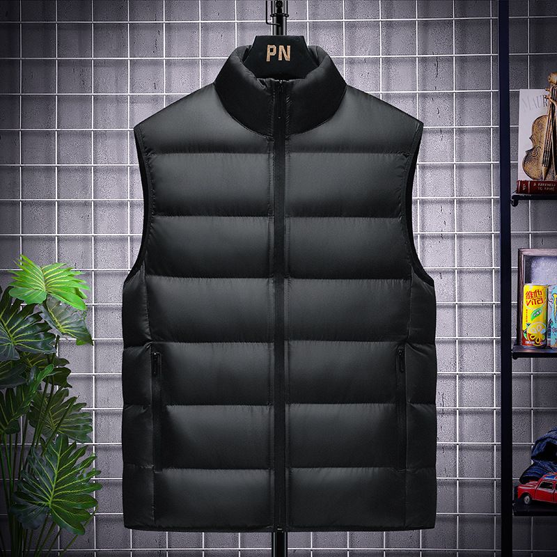 Gilet da uomo slim invernale in saldo, autunno e inverno, caldo, in cotone_voghion.com