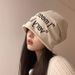 Sweet And Cool Large Version Hat For Women Summer Pile Hat Thin Style Trendy Hip Hop Pullover Cold Hat Makes The Face Look Small_voghion.com