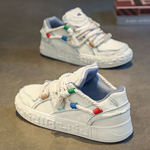 2024 men's shoes, dreadlocks, bread design, comfortable, casual, wear resistant, versatile, trendy, multi color wholesale_voghion.com