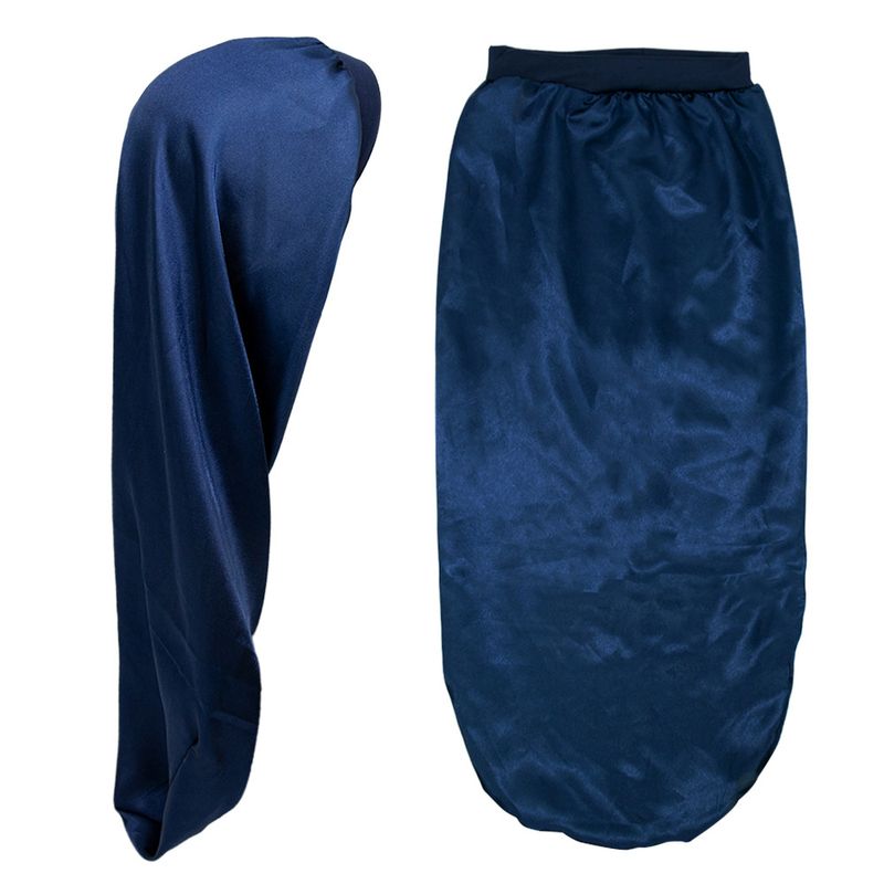 Hot Selling Long Tube Satin Sleep Cap Women's Long Hair Care Hat Factory Direct Sales_voghion.com