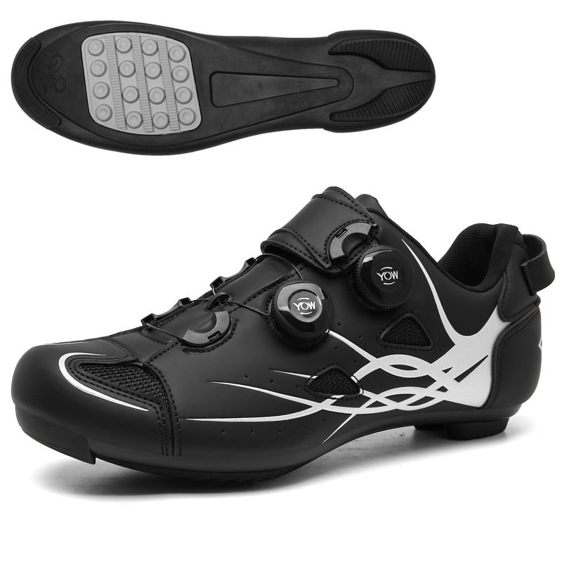 New Cycling Shoes With Lock Road Bike Shoes Mountain Bike Shoes Outdoor Men And Women Large Size Lock Shoes_voghion.com