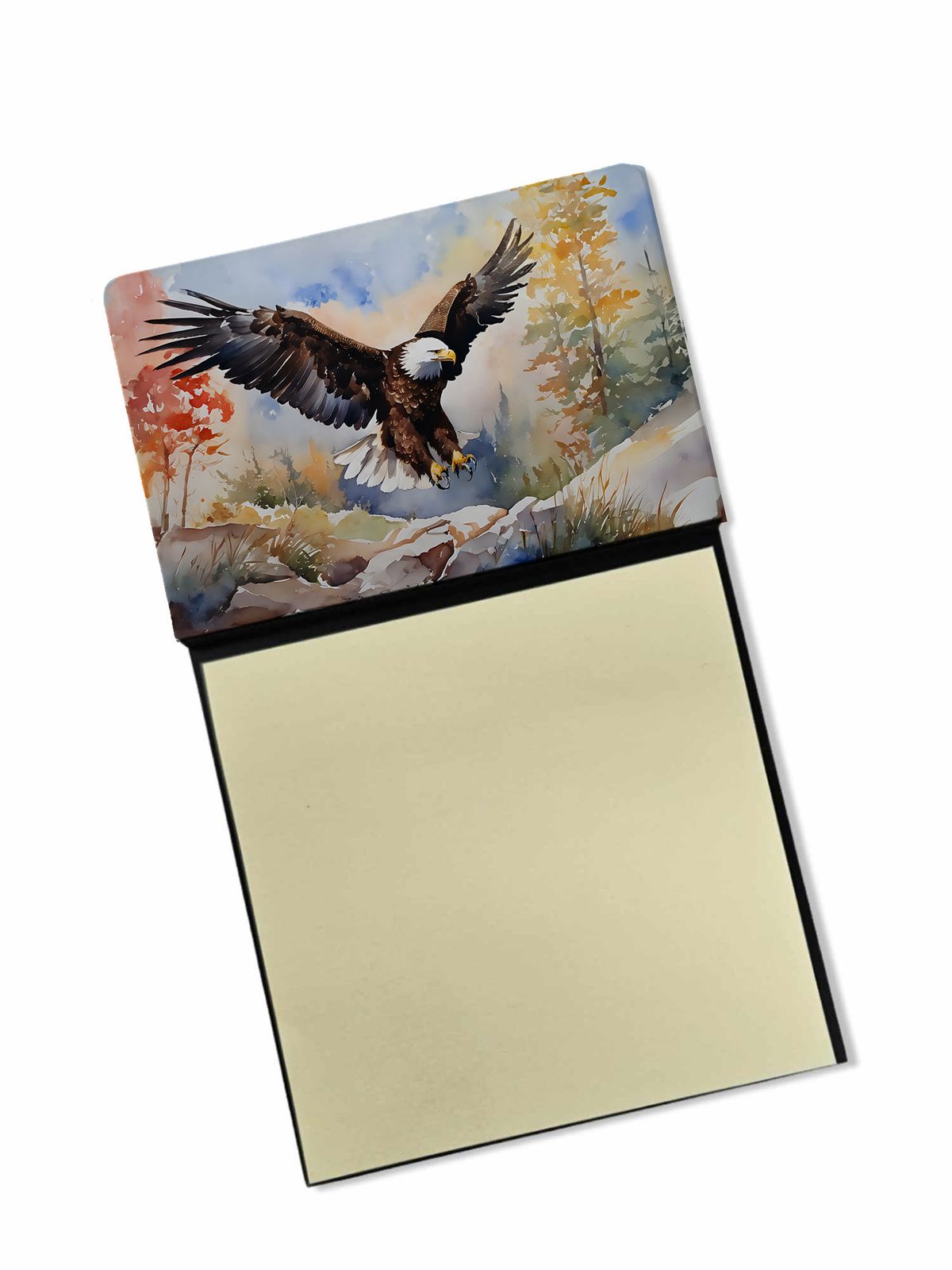 NEW Eagle Sticky Note Holder Refillable Dispenser Self-Sticky Note Pads, Memo Pads Blank Desk Accessories_voghion.com