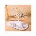 ACZT Supporto per collana con design decorativo a forma di albero di corna di cervo, espositore per braccialetti, decorazione per la casa, supporto per regali, supporto, supporto,_voghion.com