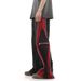 Herren Streetwear Cargohose – Double-Zip Tech Joggers (Olivgrün/Rot, Polyestermischung, M-3XL)_voghion.com