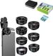 7-in-1 Phone Camera Lens Kit – 210° Fisheye Lens, 120° Wide Angle Lens, 20X Macro Lens For Smartphones – HD Optical Glass, Universal Clip, Portabl_voghion.com