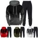 Herbst Winter Trend Trainingsanzüge Männer Camouflage Hoodie + Hose 2 Stück Set Sport Tragen 3d Tinte Jogging Anzüge_voghion.com