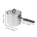 Outdoor Camping Folding Handle Aluminum Alloy Small Cooking Instant Noodle Water Boiling Milk Pot_voghion.com