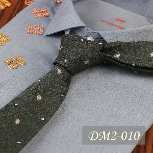 Krawatten und Taschentücher für Herren im Großhandel für formelle Geschäftskleidung, 7 cm, ineinander verschlungene Handkrawatte aus Polyester-Baumwolle, Cashew-Krawatte für den lässigen Bräutigam und Trauzeugen, Direktlieferung_voghion.com