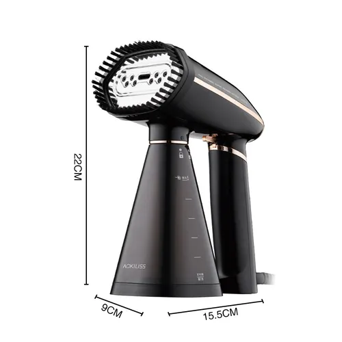 Foldable Handheld Steamer, Portable Vertical Iron For Travel, Home, Steam, Compact, EU/UK Plug_voghion.com