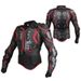 Motorcycle Armor Jacket Full Body Protective Gear For Riding, Skiing & Extreme Sports - Adjustable PE Shell With Shoulder, Elbow, Back & Waist Guards_voghion.com