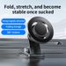 Support pour téléphone de voiture Magsafe aspiration magnétique pliant fixe navigation voiture en alliage d'aluminium support rotatif à 360 degrés_voghion.com