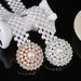 W Korean Version Women's Double Four Row Pearl Elastic Waistband Dress Accessory Versatile Belt 11 Styles_voghion.com