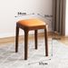 Solid Wood Stool For Home Use, Stackable Soft Cushion Bench, Living Room Wooden Low Simple Modern Small Square Stool,_voghion.com