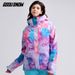 001 Gsousnow Anzug für Damen, Snowboard- und Skianzug, wasserdicht, winddicht, warm, atmungsaktives Oberteil, Outdoor-Skijacke_voghion.com