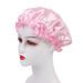 Foreign Trade Women's Satin Lace Sleep Cap Hair Care Solid Color Chemotherapy Home Hat Cross-Border Exclusive_voghion.com
