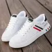 Neu Männer Casual Leichte Atmungsaktive Schuhe Flache Lace-Up Männer Sneakers Weiß Business Reise Unisex Tenis_voghion.com
