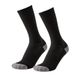 Graue Fußballsocken mit mittlerer Röhre und Absatz für Herren. Stoßdämpfende und verschleißfeste Handtuchunterseite. Atmungsaktives Mesh. Basketball-Sportsocken für Herren_voghion.com