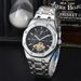 Tourbillon Multifunktionell AP Arm Vollautomatesch Mechanesch Business Minimalistesch Hären Auer_voghion.com