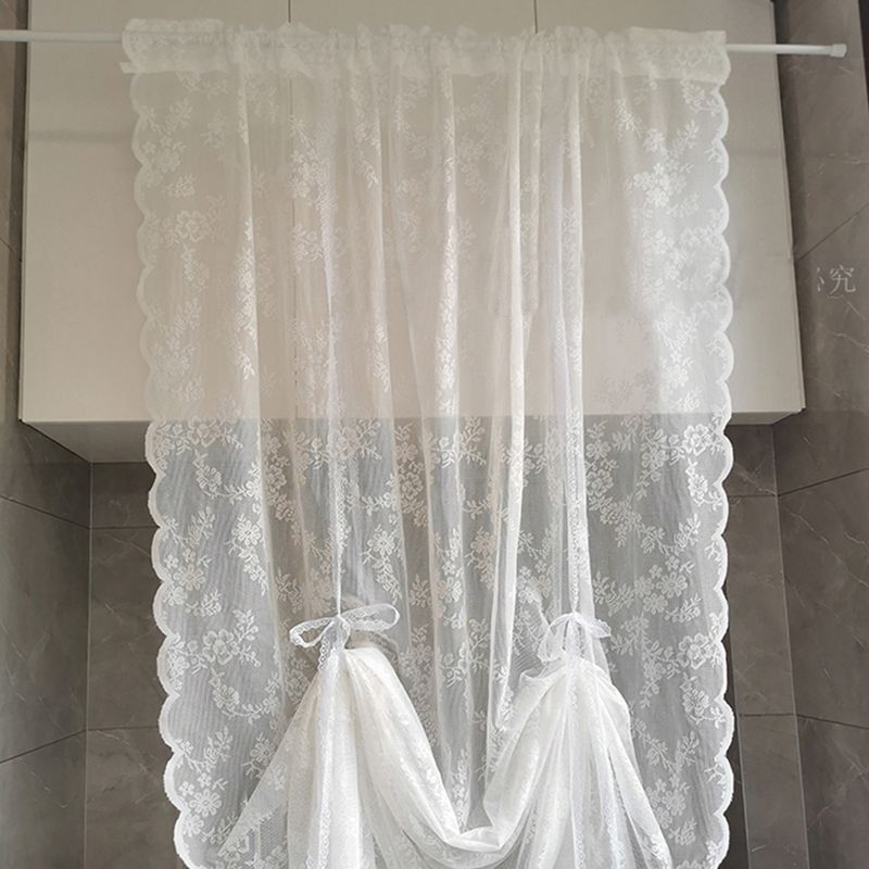 German Warp-Knitted Lace Curtains - Elegant Pull-Out Window Screens (Premium Sheer Drapes)​_voghion.com