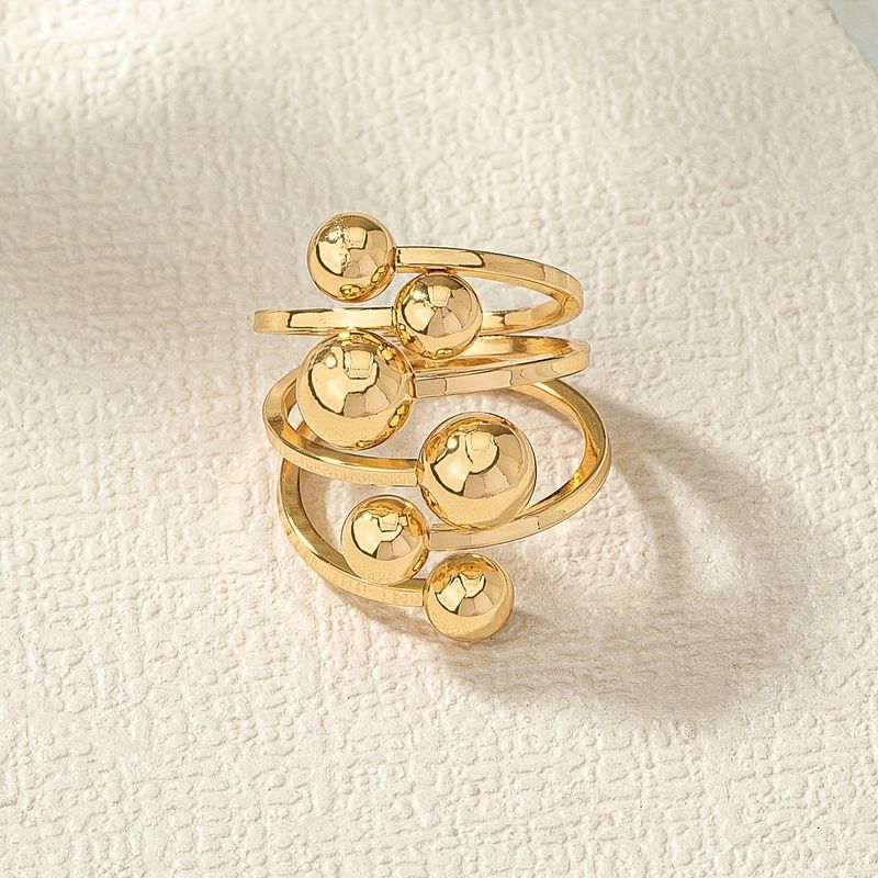 New For Women Fashion Irregular Planet Index Finger Adjustable Exaggerated Ring Trend_voghion.com