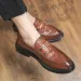 Zapatos de vestir formales de diseñador para hombre, cómodos, de cuero Emed, para bodas, informales, italianos, para negocios, mocasines para hombre_voghion.com