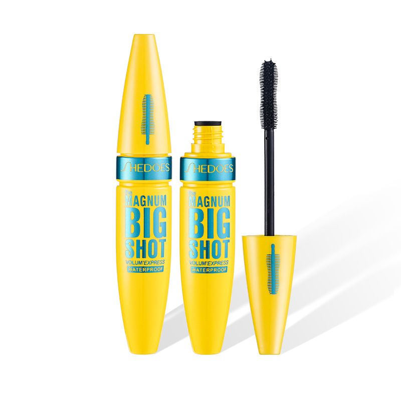 Mascara SHEDOES Mascara Waterproof Curling e Allungante Spesso con 3 Testine_voghion.com