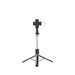 Universal Bluetooth Selfie Stick With Adjustable Tripod Stand & LED Fill Light For Smartphones - Compact, Extendable Phone Holder_voghion.com