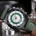 Sports Fashion Large Dial Matte Strap Military Calendar Men's Watch_voghion.com
