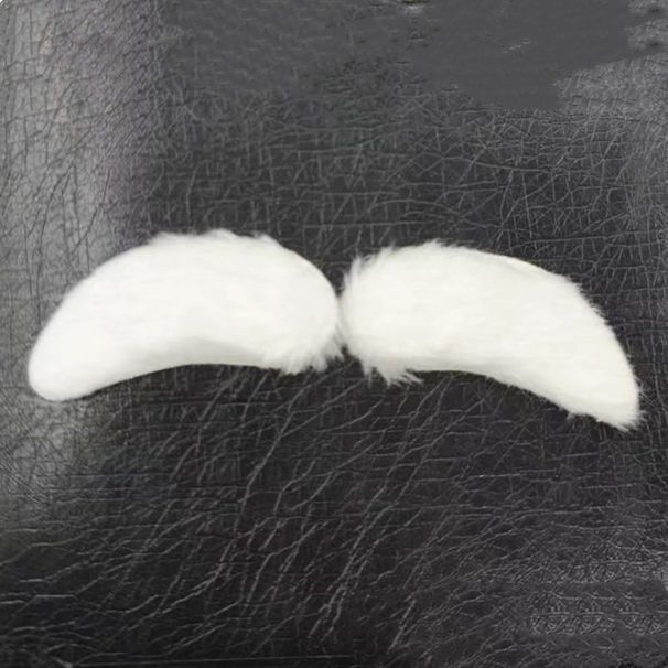 Sopracciglia di Natale Halloween Sopracciglia decorate di Babbo Natale Sopracciglia di Natale_voghion.com