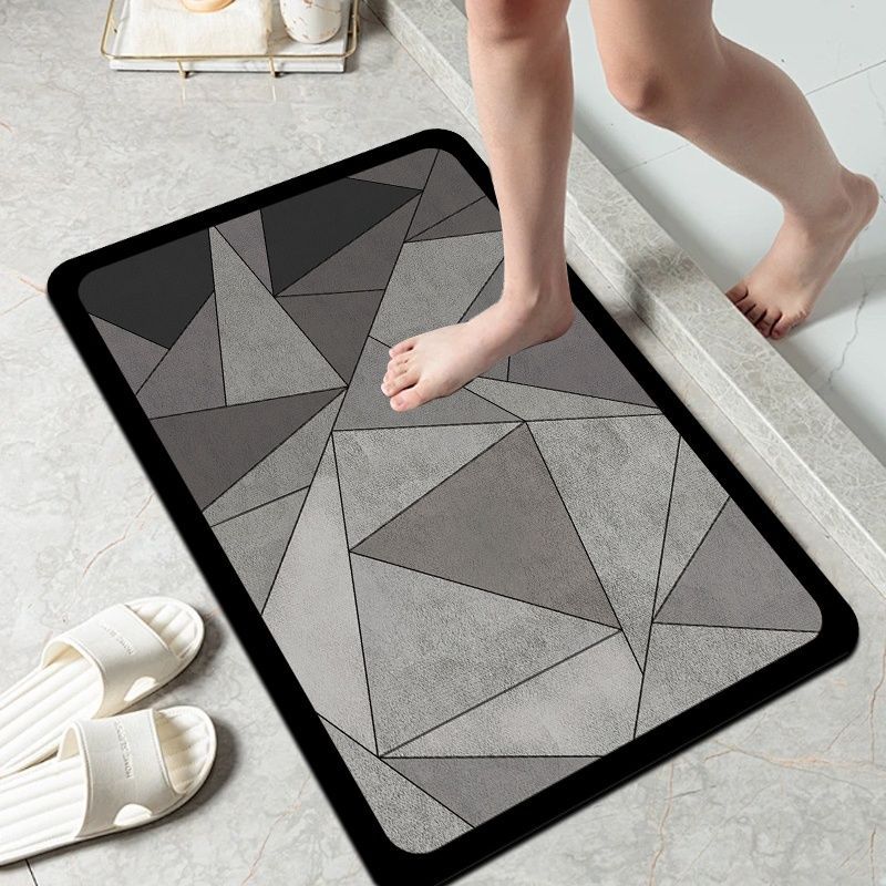 Luxury Floor Mat For Bathroom, Entryway, Dirt-Resistant, Water-Absorbent, Non-Slip, Thickened, Extra Thick Bedroom_voghion.com