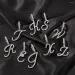 Chains TBTK Custom Cursive Writing Initial A-Z Letters Pendant Iced Out CZ Chain Necklace For Men Hiphop Charms Jewelry_voghion.com