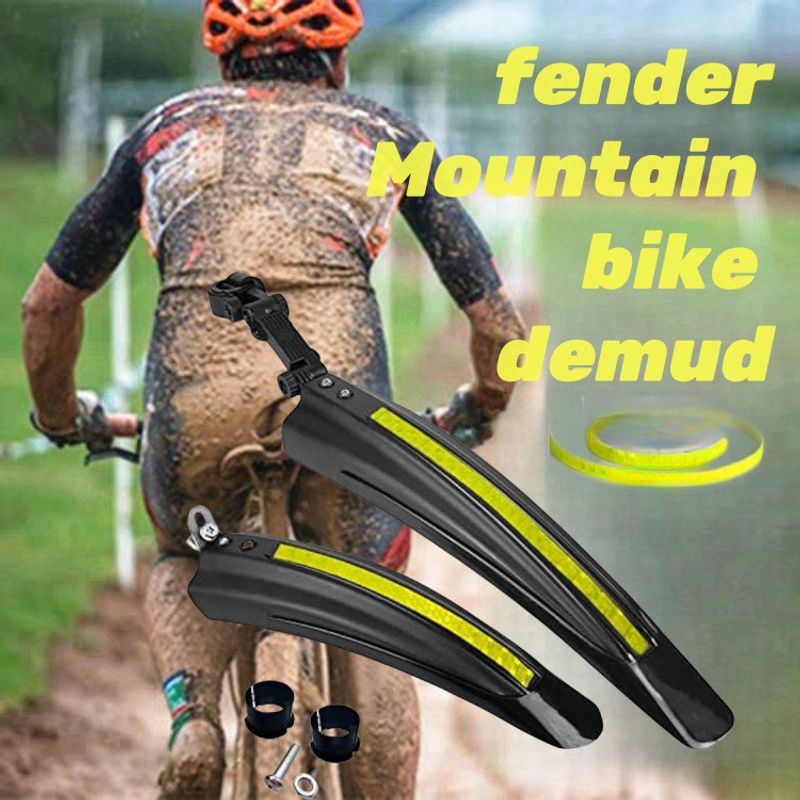Front Rear Bicycle Mud Guard MTB Fender Mountain Bike Wheel Fenders Mudguard_voghion.com
