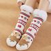 Multi-style Optional Winter Velvet Snow Socks Christmas Socks Children's Floor Socks Sleeping Socks Slippers Socks_voghion.com