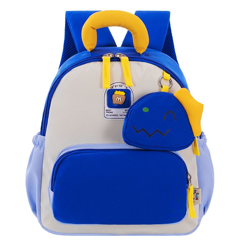 Kids & Baby's Bags New Kindergarten Baby 1_3 Years Old Schoolbag Girl Cartoon Rabbit Children's Backpack Splicing Contrast Color Outing Bag_voghion.com