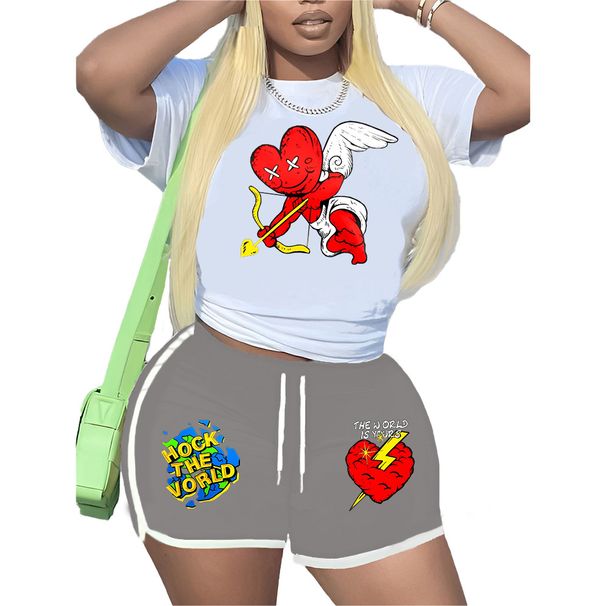 Moteriški marškinėliai, trumpikės, sportinis kostiumas_voghion.com