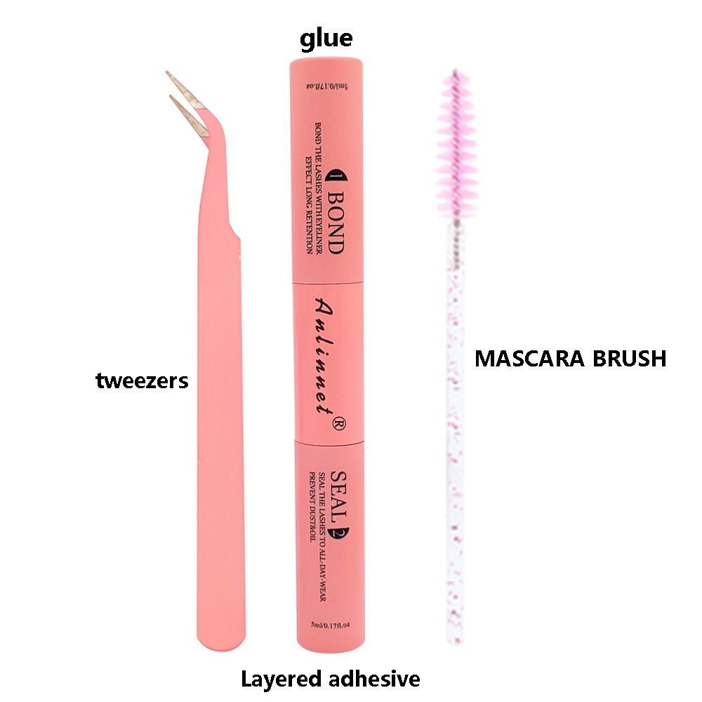 Eyelashes Set False Eyelash Extension 30D 100D Single Cluster Segmented Hair Simulation Thick Curled Eyelashes_voghion.com