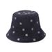 Spring/Summer New Pot Internet Red, Trendy And Versatile Sunshade Flower Embroidered Fisherman Hat, Women's Korean_voghion.com