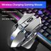 Digitex Digitex Wolf Spider SC300 Wireless Mouse Rechargeable Laptop Desktop Computer Mechanical Metal E-Sports Gaming Cross-Border_voghion.com