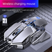 Wolf Spider SC300 Kabellose Maus, wiederaufladbar, für Laptop, Desktop-Computer, mechanische Metall-Gaming-Maus_voghion.com