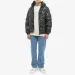 Warm Jacket Mens Insuled Winter With Spider Web Design, 90% White Down Fill, Thicker Casual Outerwear - Male Puffer_voghion.com