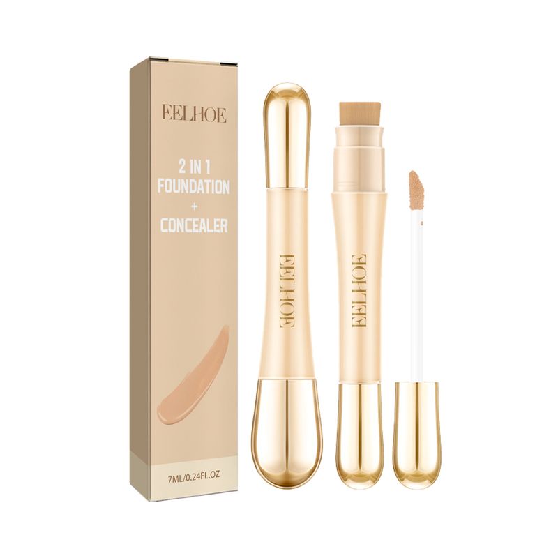 EELHOE Feuchtigkeitsspendender Double Head Concealer_voghion.com