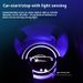 Xiaodeng Xiaodeng Intelligent Luminous Water Cup Mat USB Charging Colorful LED Dazzling Light Automatic Sensing Car Interior Accessories_voghion.com